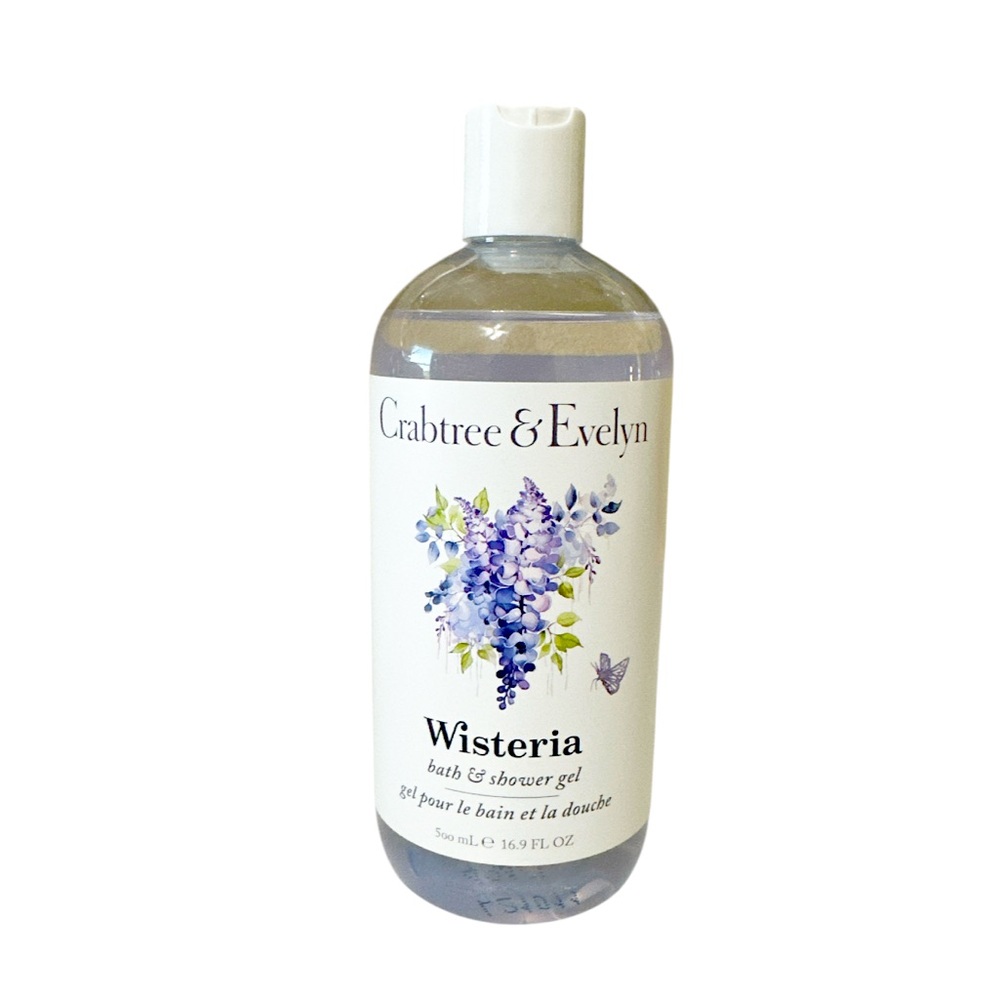 NEW Crabtree & Evelyn WISTERIA Bath & Shower Gel